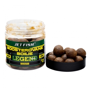 Jet Fish Boosterované boilie Legend Range 250ml 24mm Biocrab