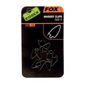 Fox International Edges Maggot Clips Size 10 x 10