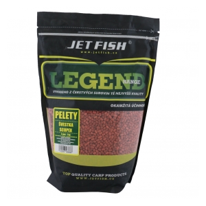 Jet Fish Pelety Legend Range 1kg 4mm Multifruit