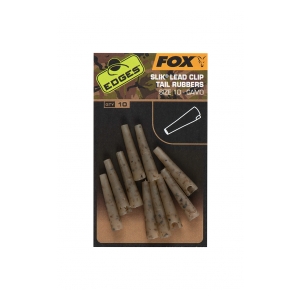 Fox International Převleky Edges Camo Size 10 Slik lead clip tail rubber