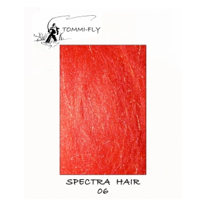 Tommi Fly Spectra hair - Červená