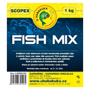 U Habakuka Krmítková směs Fish Mix - 1kg - Anýz