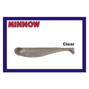 Lastia Gumová nástraha Minnow 4cm - Clear