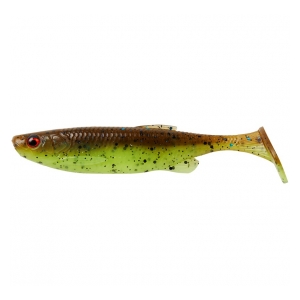 Savage Gear Gumová Nástraha FAT MINNOW T-TAIL BULK 9CM 7G CHARTREUSE PUMPKIN 45PCS 