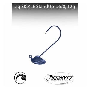 Jigovky.cz Jigová hlavička SICKLE StandUp 6/0 - 5 ks 12 g