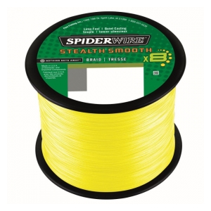Spiderwire Pletená šňůra Stealth Smooth x8 0.07 mm 6 kg 1 m Yellow - Nutné dokoupit cívku kód: 12025