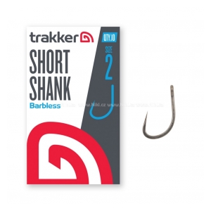Trakker Products Háček - Short Shank Hooks Size 4 (Barbless)