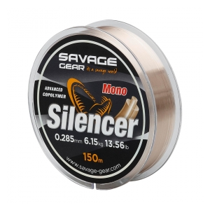 Savage Gear Vlasec SILENCER MONO 0.15MM 150M 1.8KG 3.96LB FADE
