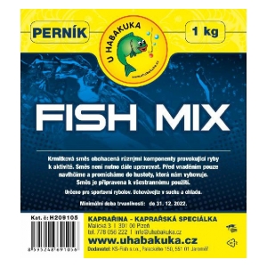 U Habakuka Krmítková směs Fish Mix - 1kg - Perník