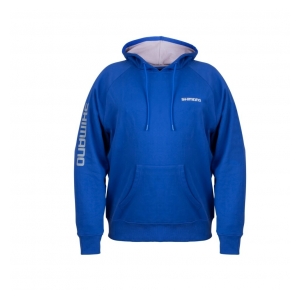 Shimano Mikina Pull Over Hoodie Blue vel. M