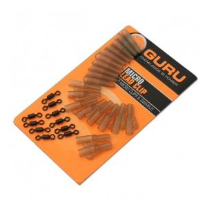 Guru Micro Lead Clip, Swivels & Tail Rubbers - po 10ks