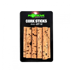 Korda Korkové Tyčinky Cork Sticks 8mm - 10ks