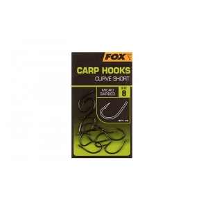 Fox International Háčky Carp Hooks Curve Shank Short vel. 4