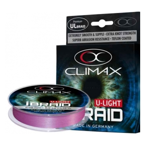 Climax Pletená šňůra iBraid U-Light fluo-fialová - 135m 0,08mm / 6,0kg