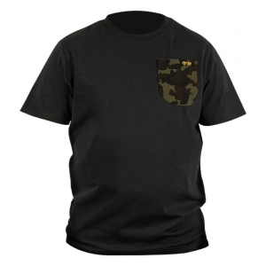 Avid Carp Tričko Cargo T Shirt Black vel. M