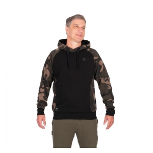 Fox International Mikina Black/Camo Pullover Premium 310 Hoodie - vel. M