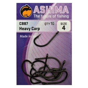 Ashima Kaprové háčky C887 Heavy Carp č. 4