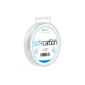 Delphin SOFT FLR CARBON - 100% fluorocarbon - 0,405mm 10,1kg 20m