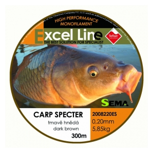 Sema Vlasec Excel Line Carp Specter s teflonovým povrchem 0,33mm/13,1kg -300m.