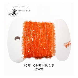 Tommi Fly ICE CHENILLE 7mm - světle oranžová