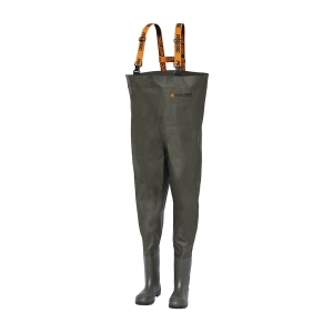 Prologic Brodící kalhoty AVENGER CHEST WADERS CLEATED M 40-41 GREEN 