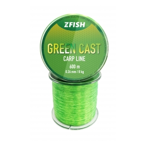 ZFISH Vlasec Green Cast Carp Line 600m 0,28 mm