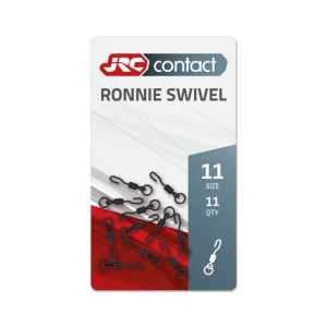 JRC Obratlík s kroužkem Ronnie Swivel vel.11 - 11 ks