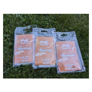 PVA Organic PVA sáčky do studené vody - L - Solid PVA bags Cold water 50ks - 60x130cm