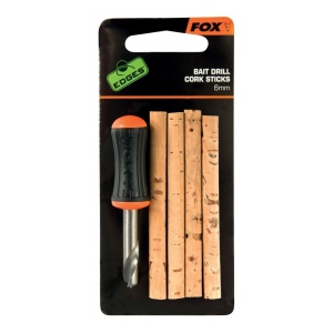 Fox International Sada vrták s korkovými válečky Edges Drill & Cork Stick