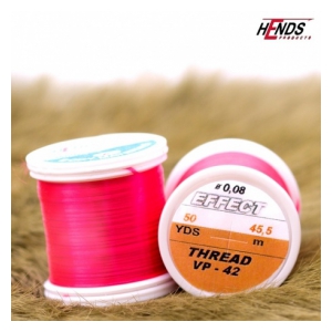 Hends Effect  thread 0,08mm 45,5m - fluo tmavě oranžová