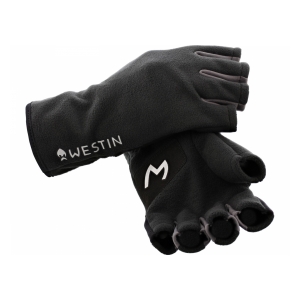 Westin Rukavice HLF FLEECE GLOVES L CARBON BLACK