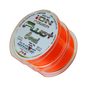 AWA-S Vlasec ION Power Fluo+ Coral 600m - 2x300m - 0,309mm 12,35kg