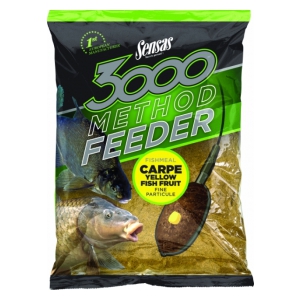 Sensas 3000 method carpe yellow 1kg