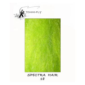 Tommi Fly Spectra hair - Fluo zelená