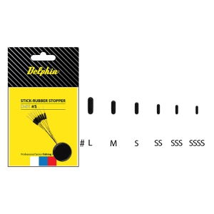 DELPHIN Zarážky Stick - Rubber stopper - SSSS