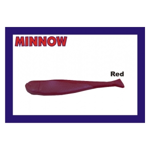 Lastia Gumová nástraha Minnow 4cm - Red