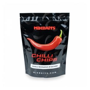 Mikbaits Chilli Chips boilie 300g - Chilli Banana 20mm