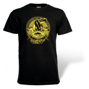 Black Cat Tričko Established Collection T-Shirt černé XL
