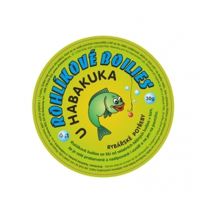U Habakuka Rohlíkové boilies - žluté - vanilka