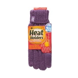 Heat Holders Dámské zimní rukavice zateplené Willow Fialové vel. M/L