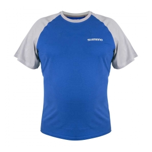 Shimano Tričko Wear Short Sleeve T-Shirt Blue vel. M