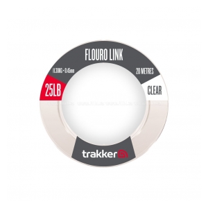 Trakker Products  Návazcový vlasec - Fluoro Link 25lb, 11,30kg, 0,45mm, 20m