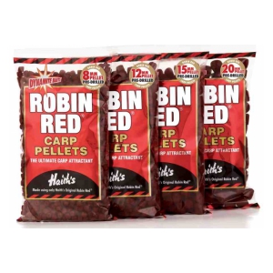 Dynamite Baits Pelety Robin Red NOT DRILLED 6mm 900g