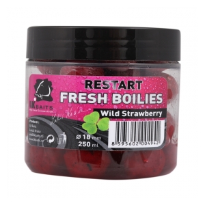 LK Baits  Fresh Boilie Restart Wild Strawberry 14mm 150ml