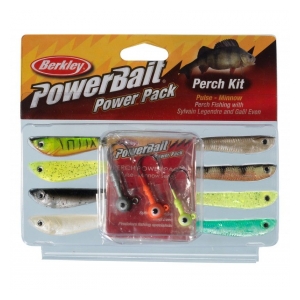 Berkley Sada gumových nástrah POWERBAIT Pro Pack Perch Minnow