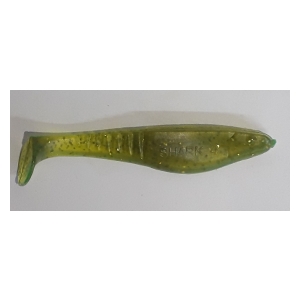 Relax Gumová nástraha Kopyto Shark 10 cm 1 ks Green hologram glitter