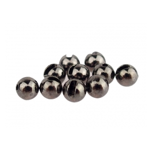 Sybai Tungsten Slotted Beads - Black nickel 3mm