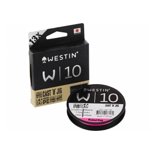 Westin Pletená šnůra W10 CAST 'N' JIG 13 BRAID PICKLED PINK 0.10MM 110M 6.1KG