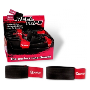 Quantum Elastický pásek pro ochranu vlasce na cívce Medium červená/černá 1,50cm x 3,50cm