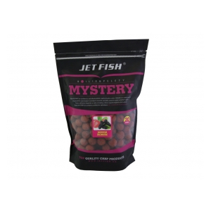 Jet Fish Mystery boilie 1kg 20mm Jahoda/Moruše